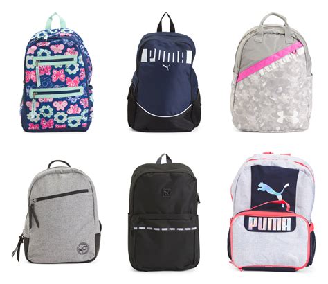 tj maxx backpacks for school.